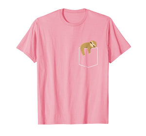 Funny shirts V-neck Tank top Hoodie sweatshirt usa uk au ca gifts for Sloth Pocket Shirt Cute Baby Sloth Gift for Kids Women Men 1333173