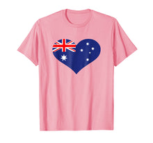 Load image into Gallery viewer, Funny shirts V-neck Tank top Hoodie sweatshirt usa uk au ca gifts for Australia heart flag T-Shirt 
