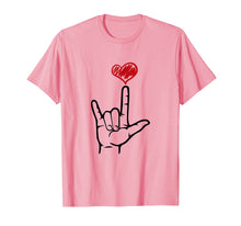 Load image into Gallery viewer, Funny shirts V-neck Tank top Hoodie sweatshirt usa uk au ca gifts for I Love You Hand Heart Sign Language Shirt for Deaf ASL Gifts 391166

