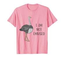 Load image into Gallery viewer, Funny shirts V-neck Tank top Hoodie sweatshirt usa uk au ca gifts for I Am Not Emused Funny Emu Joke Pun Amused T Shirt 2811024
