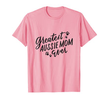 Load image into Gallery viewer, Funny shirts V-neck Tank top Hoodie sweatshirt usa uk au ca gifts for Greatest Aussie Mom Shirt Funny Aussie Shepherd Dog Mom Gift 2328202
