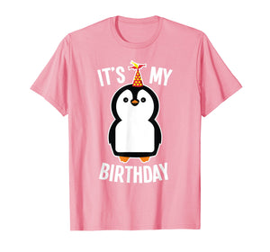 Funny shirts V-neck Tank top Hoodie sweatshirt usa uk au ca gifts for Penguin Birthday Shirt - It's My Birthday 754361