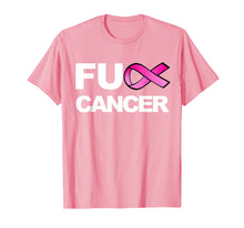Load image into Gallery viewer, Funny shirts V-neck Tank top Hoodie sweatshirt usa uk au ca gifts for Fuck Cancer Tshirt for Breast Cancer Awareness T-Shirt 243275
