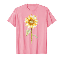 Load image into Gallery viewer, Funny shirts V-neck Tank top Hoodie sweatshirt usa uk au ca gifts for Pretty Watercolor Sunflower Shirt Art Tee 2005589
