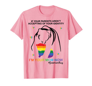 Free Mom Hugs LGBT Pride T-shirt Gifts Mama Bear LGBT Shirt 61954