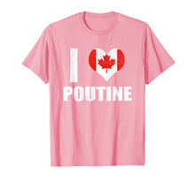 Load image into Gallery viewer, Funny shirts V-neck Tank top Hoodie sweatshirt usa uk au ca gifts for I Love Canadian French Fries T Shirt: Heart Poutine 2587445
