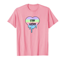 Load image into Gallery viewer, Pastel Goth Tee Shirts, Stay Weird Tshirt Gifts
