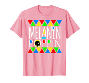 Funny shirts V-neck Tank top Hoodie sweatshirt usa uk au ca gifts for Melanin Poppin! Black Beauty African Pride T-Shirt 2501199