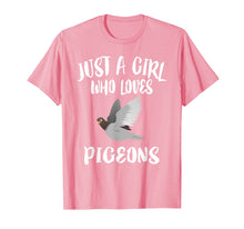 Load image into Gallery viewer, Funny shirts V-neck Tank top Hoodie sweatshirt usa uk au ca gifts for Just A Girl Who Loves Pigeons T-Shirt Birding Bird Owner 583443
