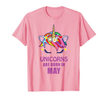 Load image into Gallery viewer, Funny shirts V-neck Tank top Hoodie sweatshirt usa uk au ca gifts for Unicorn Birthday Girls Gift Shirt Unicorns Are Born In May 

