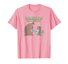Load image into Gallery viewer, Funny shirts V-neck Tank top Hoodie sweatshirt usa uk au ca gifts for Schoolhouse Rock Adjectives Scary Bear T-shirt 1588657
