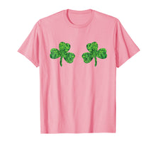 Load image into Gallery viewer, Funny shirts V-neck Tank top Hoodie sweatshirt usa uk au ca gifts for St Patricks Day Shirt Women - Shamrock Boobs Funny T Shirt 1938773
