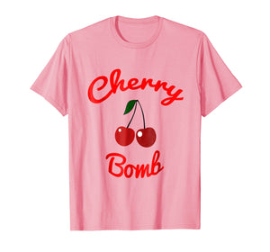 Funny shirts V-neck Tank top Hoodie sweatshirt usa uk au ca gifts for Retro 70s Cherry Bomb Vintage Style Cute T-Shirt 1245051