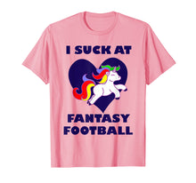 Load image into Gallery viewer, Funny shirts V-neck Tank top Hoodie sweatshirt usa uk au ca gifts for I Suck At Fantasy Football (Dark) 843413
