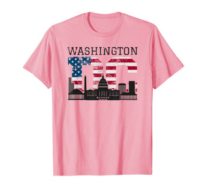 Funny shirts V-neck Tank top Hoodie sweatshirt usa uk au ca gifts for Washington DC Capitol Hill USA Flag Souvenir Shirt 1521085
