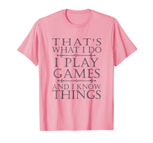 Load image into Gallery viewer, That's What I Do Game T-Shirt Funny Video Games Gift Top Tee

