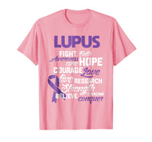 Load image into Gallery viewer, Funny shirts V-neck Tank top Hoodie sweatshirt usa uk au ca gifts for Lupus Awareness Shirts Believe Wear Purple Ribbon Gifts 838061
