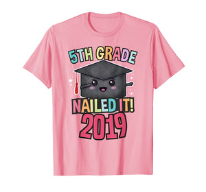 Funny shirts V-neck Tank top Hoodie sweatshirt usa uk au ca gifts for 5th Grade Graduation 2019 Dab Shirt for Fifth Grade Graduate 1233691