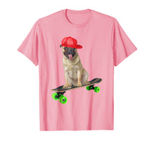 Load image into Gallery viewer, Funny shirts V-neck Tank top Hoodie sweatshirt usa uk au ca gifts for Cute Funny Pug Dog Skateboarding Skater Trucks Shirt Gifts 2394731
