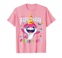 Load image into Gallery viewer, Birthday Girl Baby Shark T-Shirt
