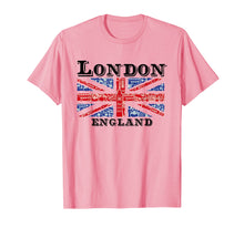 Load image into Gallery viewer, London England Union Jack Landmarks T-Shirt For Men &amp; Women
