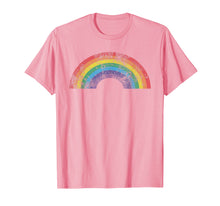 Load image into Gallery viewer, Rainbow Shirt Vintage Retro 80&#39;S Style Gay Pride Gift
