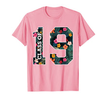 Load image into Gallery viewer, Senior Class of 2019 floral Graduation t Shirts for women
