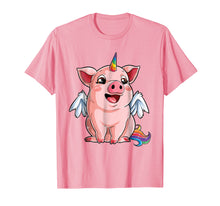 Load image into Gallery viewer, Funny shirts V-neck Tank top Hoodie sweatshirt usa uk au ca gifts for Pig Shirts for Girls Kids Women Pig Unicorn Piggycorn Gifts 609240
