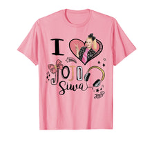 Load image into Gallery viewer, Funny shirts V-neck Tank top Hoodie sweatshirt usa uk au ca gifts for JoJo Siwa I Love JoJo Siwa Picture Heart Graphic T-Shirt 547554
