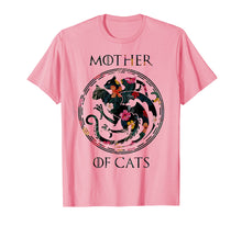 Load image into Gallery viewer, Mother Of Cats Floral Tshirt - Funny Cat Lover Tee Shirt
