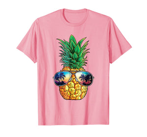 Pineapple Sunglasses T shirt Aloha Beaches Hawaiian Hawaii