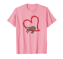 Load image into Gallery viewer, Valentines Sloth Shirt Girls Women Sloths Gifts for Women T-Shirt-672486
