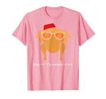 Load image into Gallery viewer, Funny shirts V-neck Tank top Hoodie sweatshirt usa uk au ca gifts for Turkey Head Happy Thanksgiving Glasses red Hat Monica T-Shirt 517739
