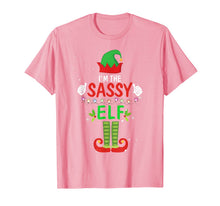 Load image into Gallery viewer, Funny shirts V-neck Tank top Hoodie sweatshirt usa uk au ca gifts for I'm The Sassy Elf Matching Family Group Christmas  T-Shirt 169817
