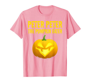 Mens Couples Halloween Costumes For Men Peter Peter Pumpkin Eater T-Shirt