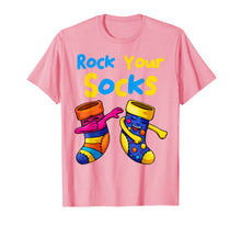 Load image into Gallery viewer, Rock Your Socks Down Syndrome Day Awareness for Boys Girls T-Shirt-155736
