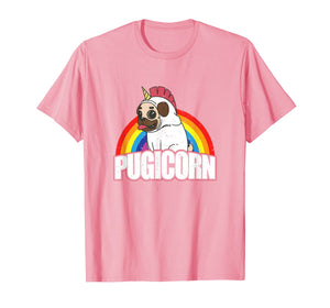 Pugicorn Pug Unicorn Gift For Dog Lovers  T-Shirt