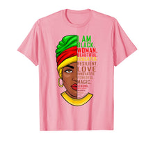 Load image into Gallery viewer, Women Black History Month shirt for women Afro African Gift T-Shirt-2435851
