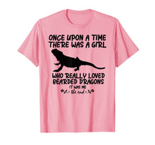 Load image into Gallery viewer, There Was A Girl Who Really Loved Bearded Dragons T-Shirt-4067431
