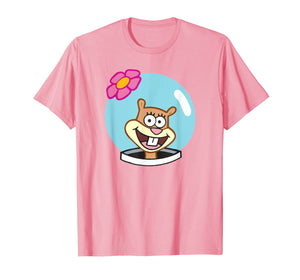 Sandy-Halloween Squirrel Group Costume Cartoon Face Funny T-Shirt