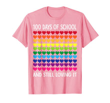Load image into Gallery viewer, Heart Love 100 Days Of School Shirt Teacher Boy Girl Gift T-Shirt-472547
