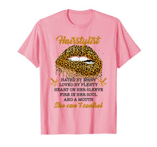 Load image into Gallery viewer, Women Gifts Hairstylist Hated By Many Leopard Lips T-Shirt-1567756

