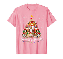 Load image into Gallery viewer, Tree Guinea Pig Christmas Tee Guinea Pig Christmas Pajamas T-Shirt
