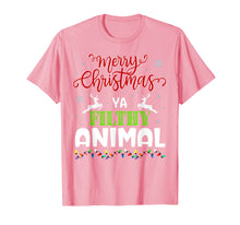 Load image into Gallery viewer, Alone At Home Movies Merry Christmas You Filty Animal Gift T-Shirt-508852
