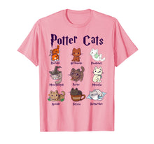 Load image into Gallery viewer, Potter Cats Cute Harry Pawter Kitten Tshirt gift for Her 231818
