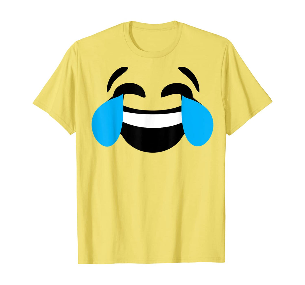 Emoji Halloween Costume Laughing Tears of Joy Emoji Yellow 95297