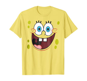 Spongebob Squarepants Bright Eyed Smiling Face T-Shirt 35395