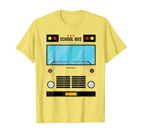 School Bus Costume Shirt Halloween Costume 93948