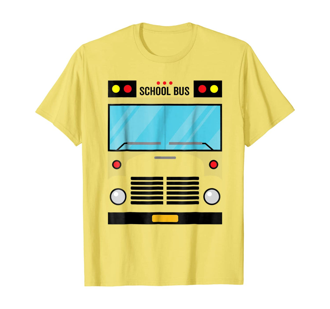 School Bus Costume Shirt Halloween Costume 93948