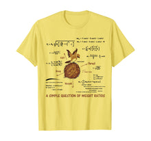 Load image into Gallery viewer, A Simple Question Of Weight Ratios Funny Math T-Shirt 95838
